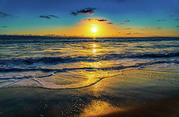 California Wall Art featuring the photograph Sunset Carlsbad California #2 by Tommy Farnsworth