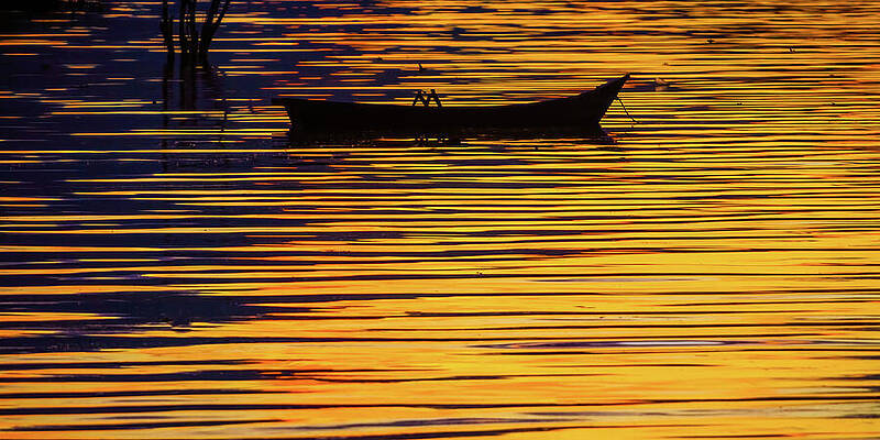 Sunset Wall Art featuring the photograph Sunset Lake Chapala Mexico #2 by Tommy Farnsworth