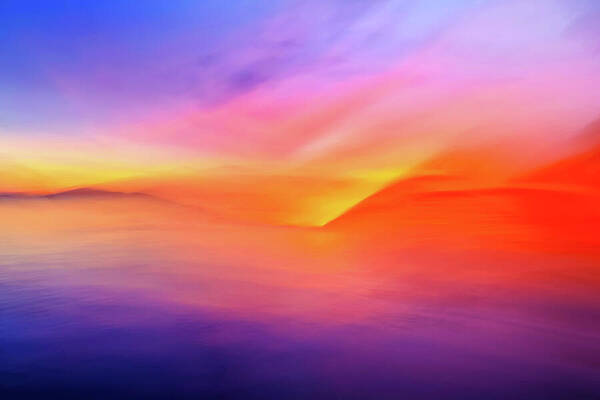 Color Wall Art featuring the photograph Sunset #1 by Ursula Abresch