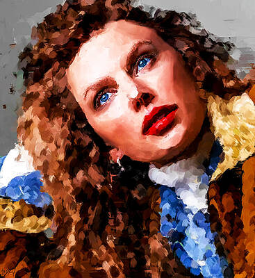 Digital Art - Taylor Swift #1 by Gradify Creations