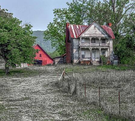 Photograph - The Old Homeplace #1 by Randall Dill