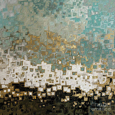 Abstract Geometric Landscape Wall Art