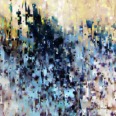 Hopeful Painting - 2 Timothy 4 18. The Lord Will Deliver Me. by Mark Lawrence