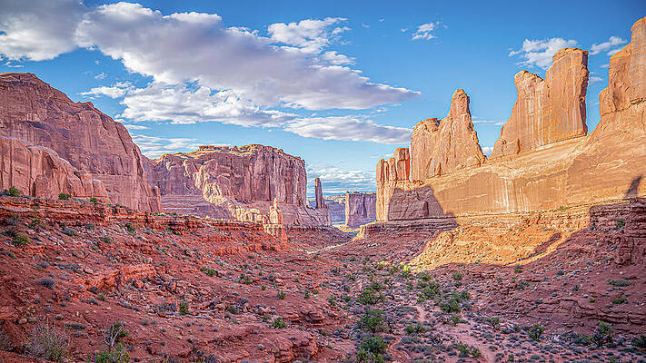 Sky Wall Art featuring the photograph Wall Street #2 by Chris Allmendinger