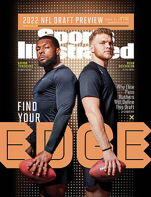 Kayvon Thibodeaux and Aidan Hutchinson Duo Wall Art