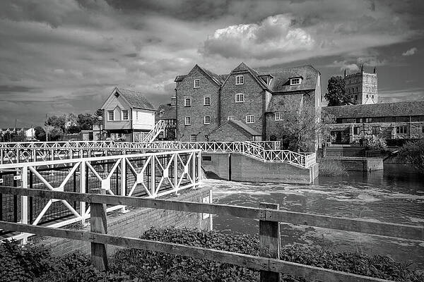 Charming Riverside Mill Wall Art
