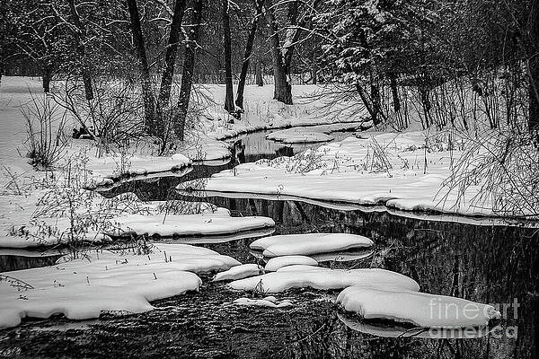 Sky Wall Art featuring the photograph 2645-2 Snowy Creek by Mark Triplett