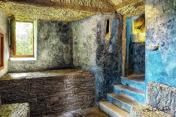 Heritage Wall Art featuring the photograph Convent  Of Capuchos #3 by Steven Dos Remedios