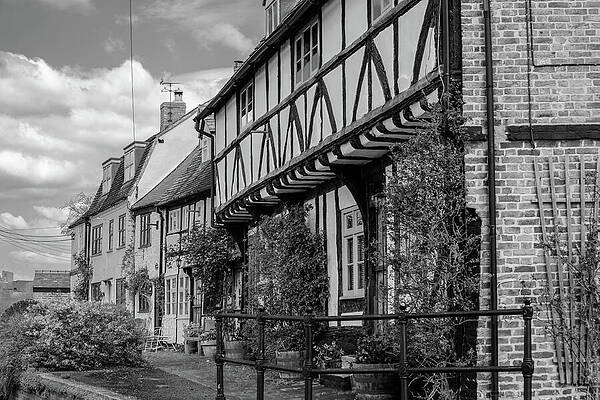 Charming Tudor-Style Houses Photograph