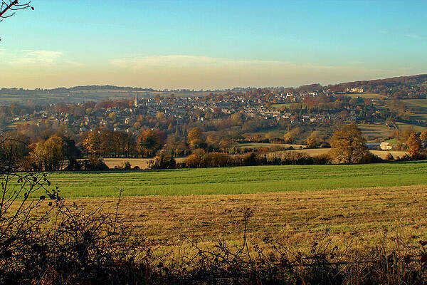 Countryside Village at Dawn Photograph