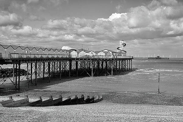 Wall Art featuring the photograph Herne Bay Pier 2 by Shirley Mitchell