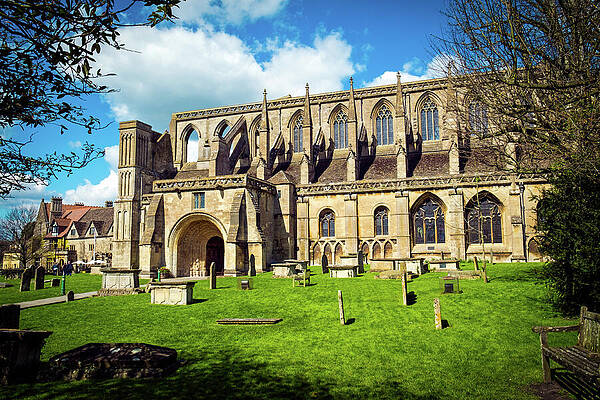 Colour Photograph - Malmesbury Abbey #3 by Seeables Visual Arts