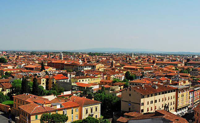 Sky Wall Art featuring the photograph Pisa,Italy #3 by Severija Kirilovaite
