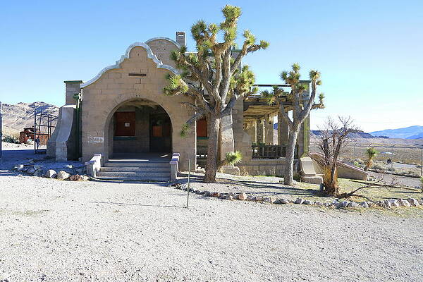 Nevada Wall Art featuring the photograph Rhyolite Ghost Town #3 by Jonathan Babon