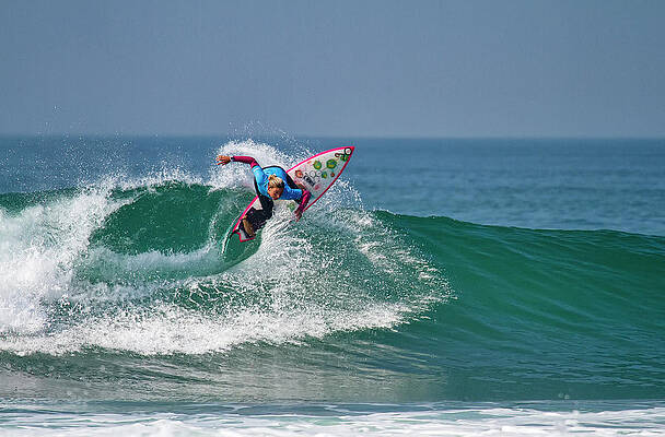 Wall Art featuring the photograph Sage Erickson Surfer #3 by Waterdancer