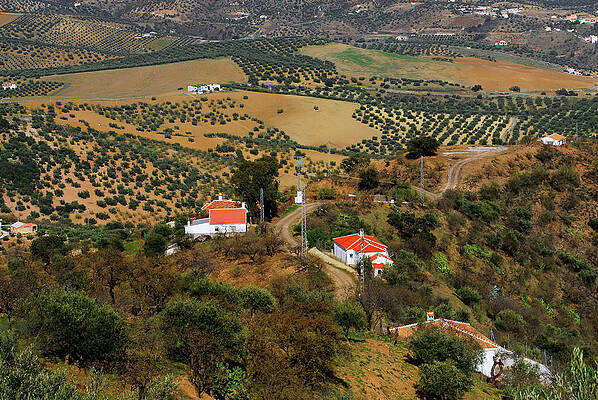 Sky Wall Art featuring the photograph South Spain #3 by Severija Kirilovaite