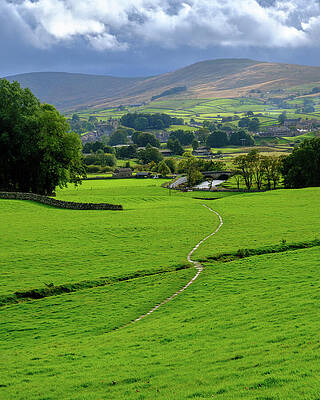 Picturesque Countryside Pathway Photograph