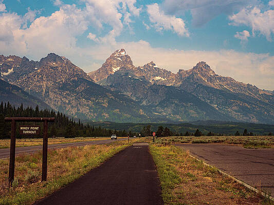 Tree Photograph - Wyoming - Grand Tetons #4 by Robert Niemeier