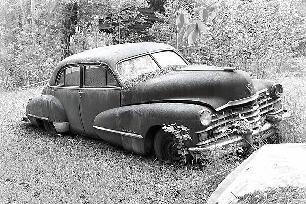 Wall Art featuring the photograph 40s Cadillac by Steven Nelson