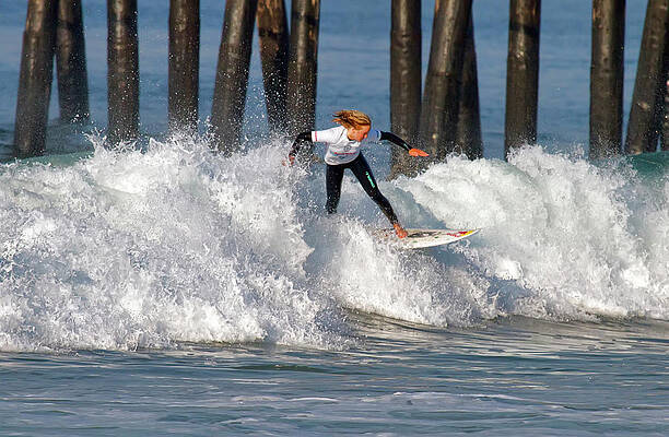 Wall Art featuring the photograph Caitlin Simmers #5 by Waterdancer