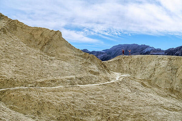 Sky Photograph - Golden Canyon Interpretive Trail #6 by Steven Dos Remedios