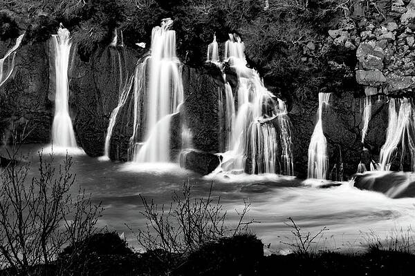 Wild Wall Art featuring the photograph Hraunfossar #5 by Robert Grac