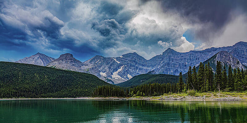 Photograph - Kananaskis Lakes Alberta Canada #5 by Tommy Farnsworth
