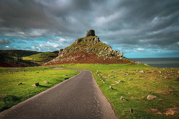 Scenic Pathway Leading to Rocky Hill Photograph