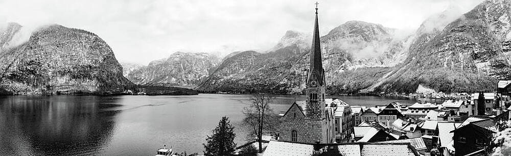 Moody Wall Art featuring the photograph Winter In Hallstatt #6 by Robert Grac