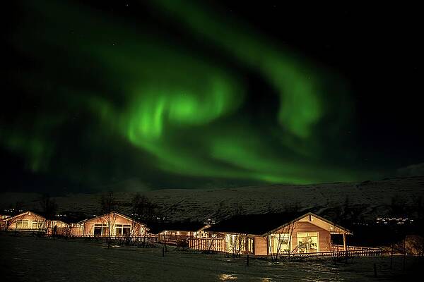 Iceland Wall Art featuring the photograph Aurora Borealis #6 by Robert Grac