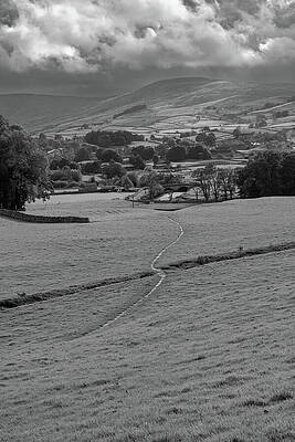 Idyllic Countryside Landscape Wall Art