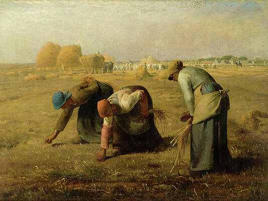 The Gleaners by Jean-François Millet Painting
