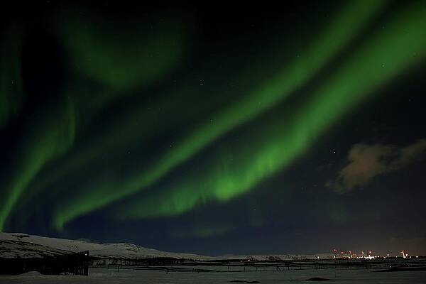 Iceland Wall Art featuring the photograph Aurora Borealis #7 by Robert Grac