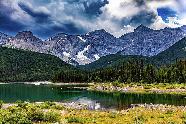 Canada Wall Art featuring the photograph Kananaskis Lakes Alberta Canada #7 by Tommy Farnsworth