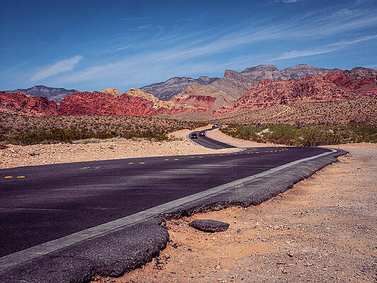 Landscape Photograph - Valley Of Fire - Nevada #7 by Robert Niemeier