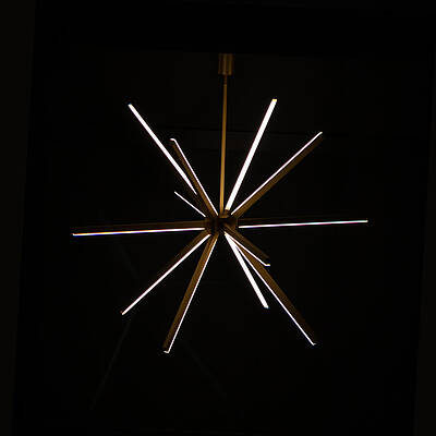 Wall Art featuring the photograph Starburst by Linda Triplett