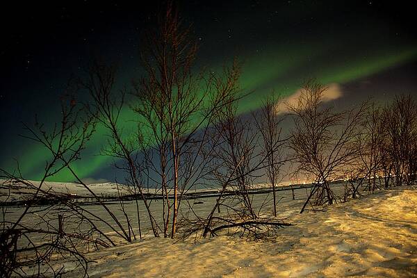 Iceland Wall Art featuring the photograph Aurora Borealis #9 by Robert Grac