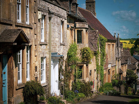 Charming English Village Street Photograph