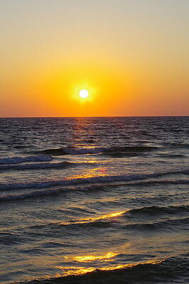 Wave Photograph - Sun And Waves #9 by Murray Croft