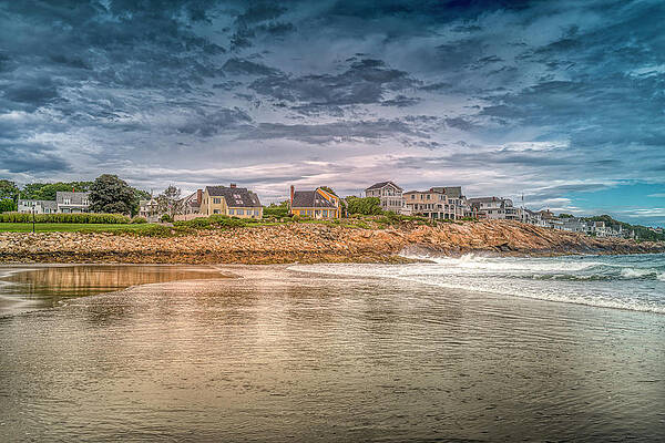 Reflection Photograph - A Beautiful Day At Short Sands Beach by Penny Polakoff
