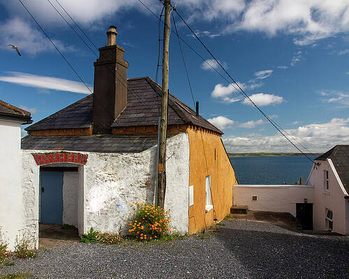 Cork Photograph - A Charming Irish Sky In Ballycotton County Cork by Mark Callanan