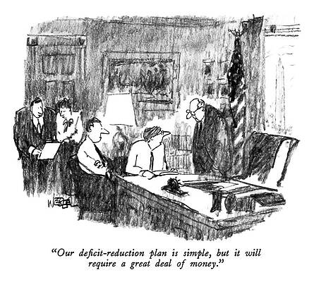 Simple Drawing - A Great Deal Of Money by Robert Weber