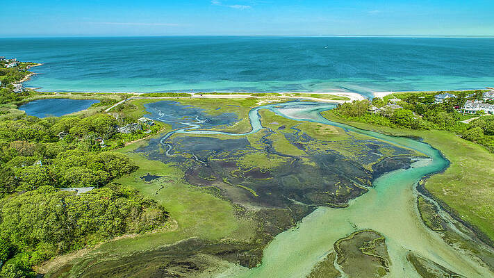 Massachusetts Photograph - A Hidden Treasure by Veterans Aerial Media LLC