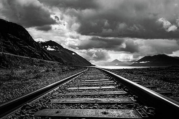 Sky Wall Art featuring the photograph A Hundred Years From Now, The Seward Highway, Alaska by Shannon Williams