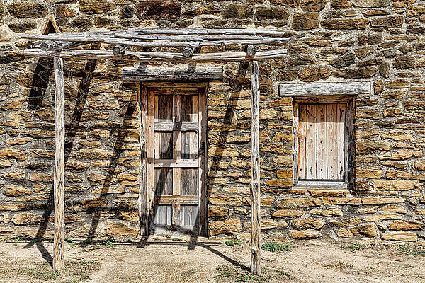 Symbolic Wall Art featuring the photograph A Mission Dwelling by Kelley King