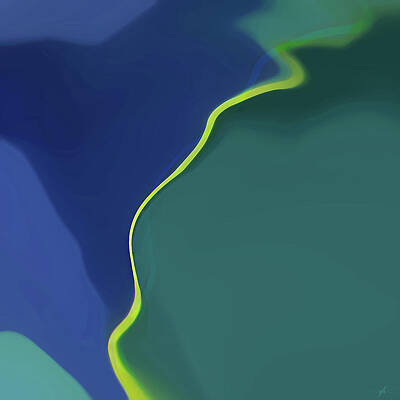 Wall Art featuring the digital art A Moment Of Clarity by Gina Harrison