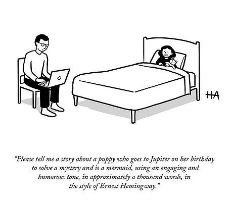 Contrast Wall Art featuring the drawing A Puppy Who Goes To Jupiter by Hilary Allison