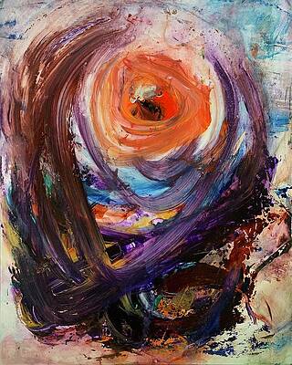 Color Wall Art featuring the painting A Secret To Believe by Rodney Frederickson