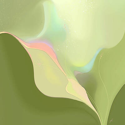 Summer Digital Art - A Summer Place by Gina Harrison