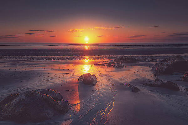 Wall Art featuring the photograph A Sunrise For Keeps by Penny Polakoff